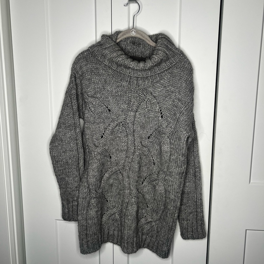 🚫SOLD🚫 Elsamanda Chunky Knit Alpaca Wool Blend Turtleneck Sweater Medium
